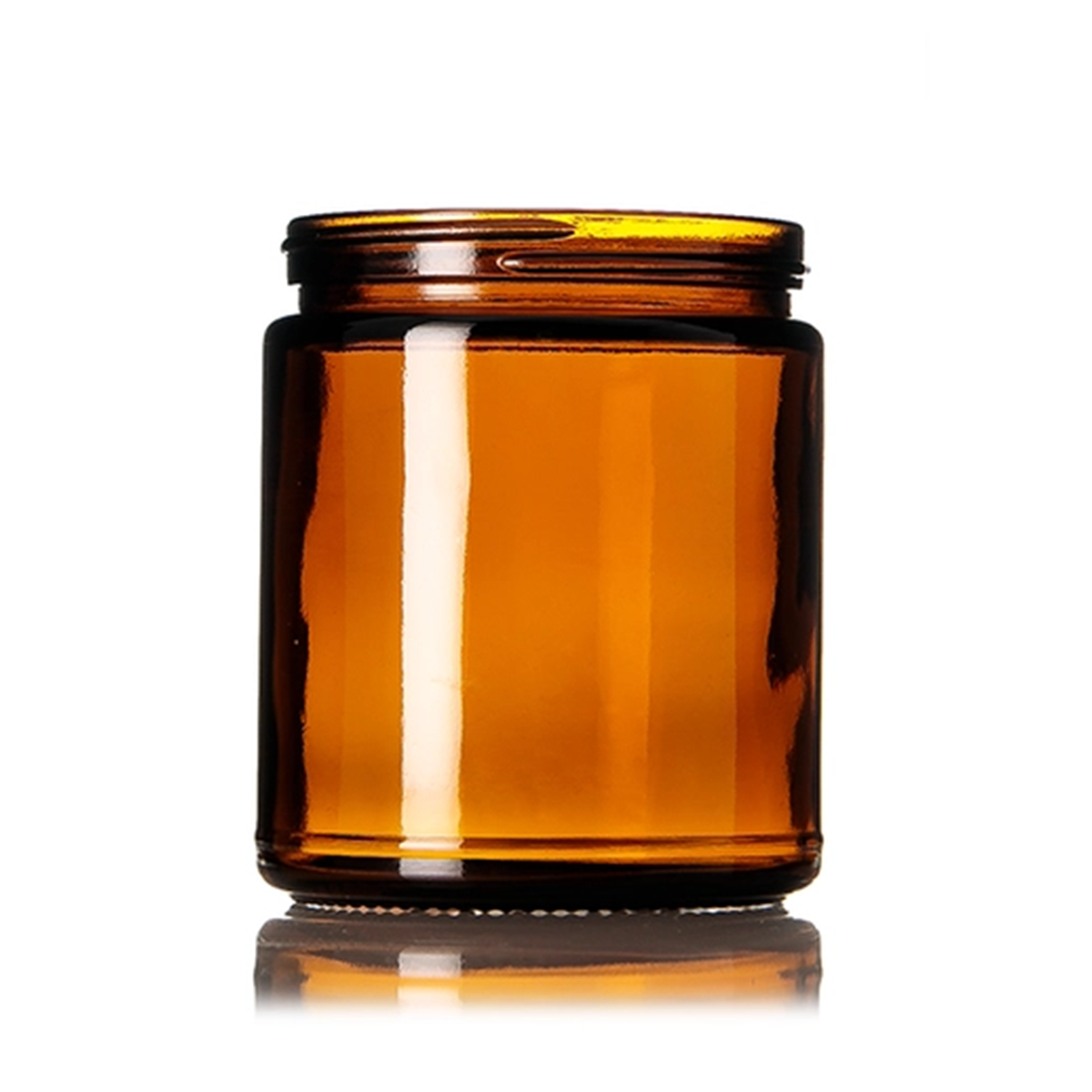 9 oz. Amber Private Label Candles (Set of 12)