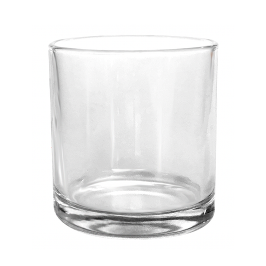 10 oz. Clear Luxe Glass Candles (Set of 12)
