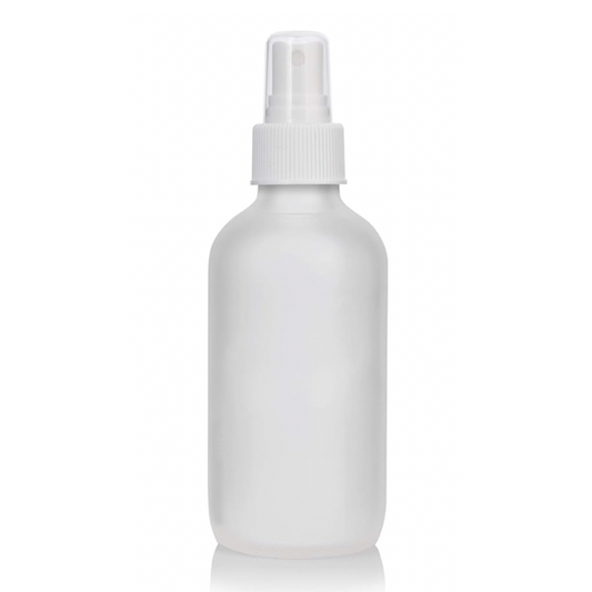 4 oz. Frosted White Glass Room + Linen Spray (Set of 12)