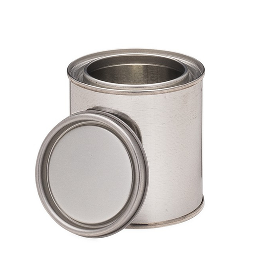 8 oz. Silver Paint Can Candles (Set of 12)