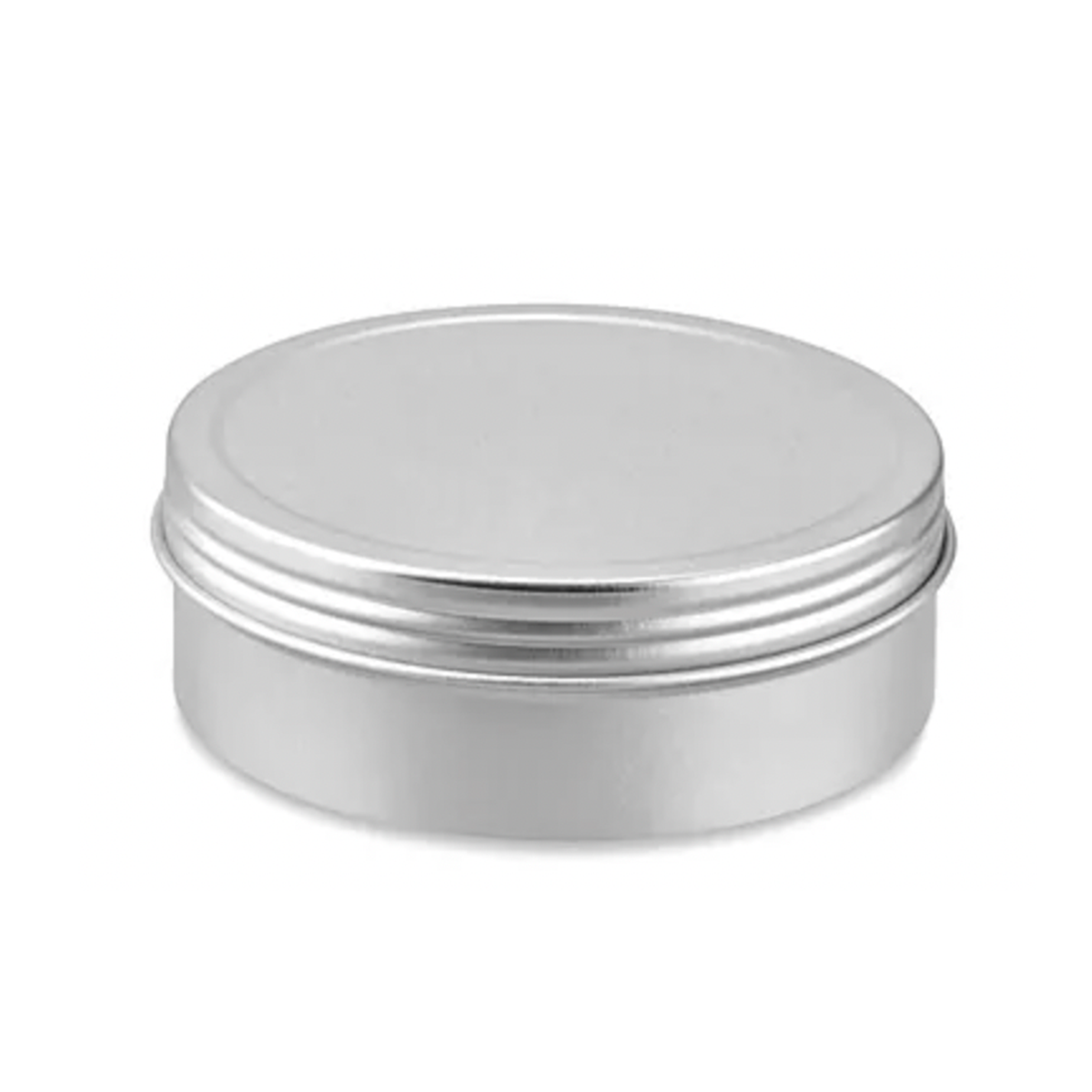 4 oz. Silver Flat Travel Tin Candles (Set of 24)